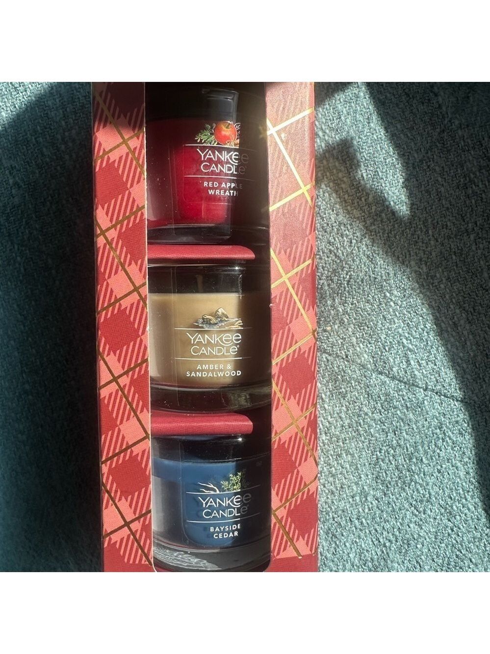 Yankee Candle Sweater Weather Mini Candle Set NWT